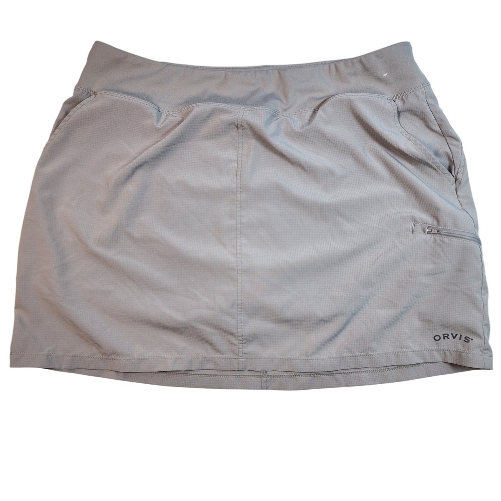 Orvis Active Skort Skirt Athletic Hiking‎ Travel Outdoor Size XL